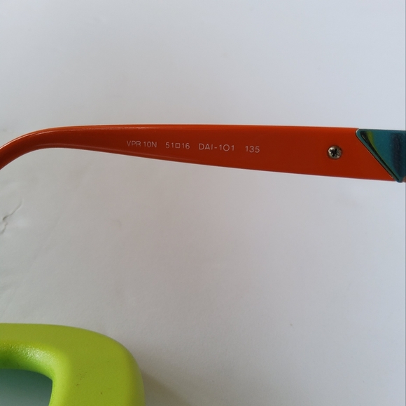 Prada eyeglasses, VPR 10NV, Deep Havana color, no lenses, READ - Picture 7 of 10